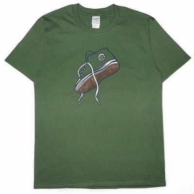 我的帆布鞋(短T)Hamburger T-shirt shop(NEW)15