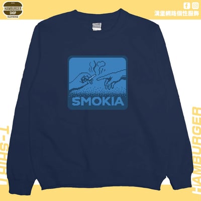 SMOKIA(大學T)Hamburger T-shirt shop1