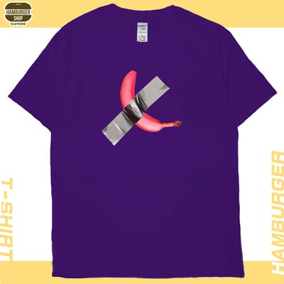 藝術香蕉(粉紅)(短T)Hamburger T-shirt shop13