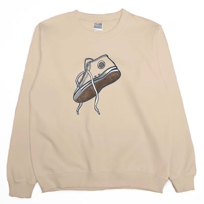 我的帆布鞋(大學T)Hamburger T-shirt shop2