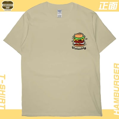 漢堡(短T)Hamburger T-shirt shop2