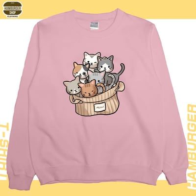 一堆貓一堆毛(大學T)Hamburger T-shirt shop7