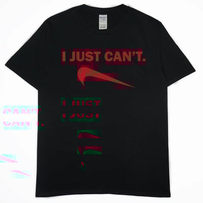 零碼出清 - i just can't(短T) 黑3XL1