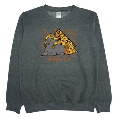 貓面獅身(大學T)Hamburger T-Shirt Shop4