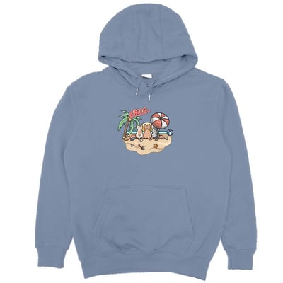 海邊放風(帽T)Hamburger T-Shirt Shop18