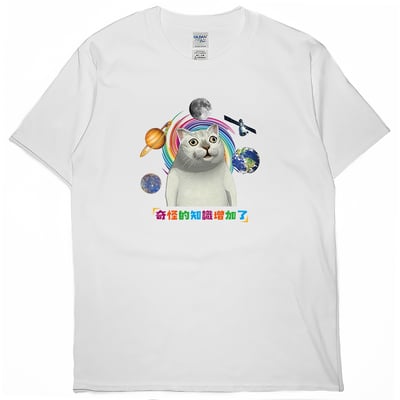 奇怪的知識增加了(短T)Hamburger T-shirt shop3