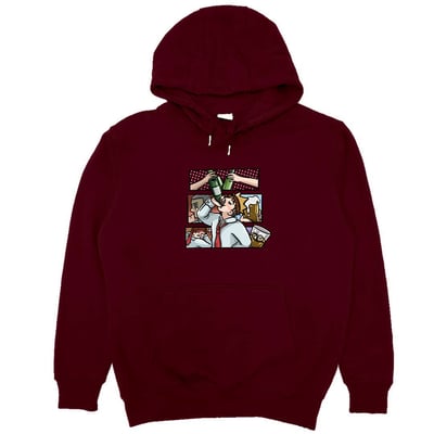 飲水日常(帽T)Hamburger T-Shirt Shop14