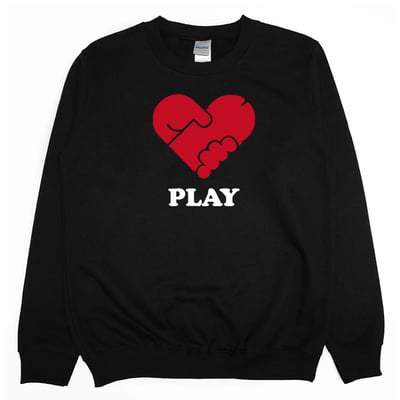 PLAY(大學T)Hamburger T-Shirt Shop4