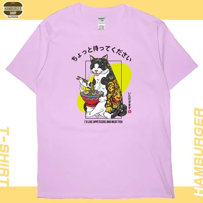 貓吃拉麵(短T)Hamburger T-shirt shop6