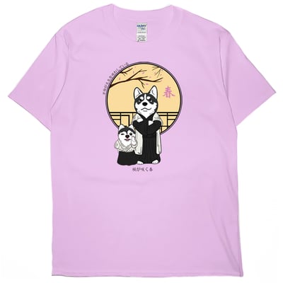 春天哈士奇(短T)Hamburger T-shirt shop5