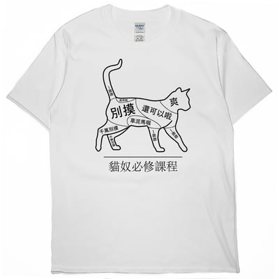 正確摸貓(短T)Hamburger T-shirt shop2
