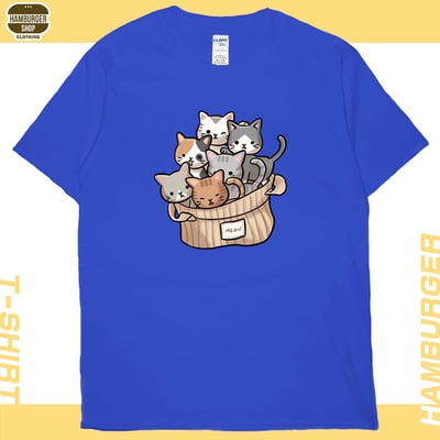 一堆貓一堆毛(短T)Hamburger T-shirt shop20