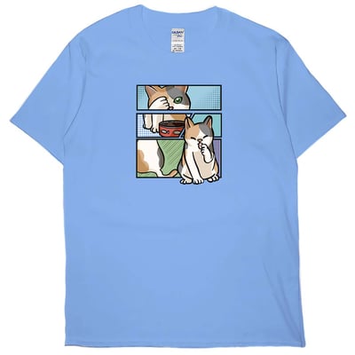 comic cat(短T)Hamburger T-shirt shop(NEW)3