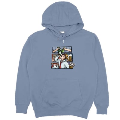 飲水日常(帽T)Hamburger T-Shirt Shop19