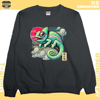 變色龍(大學T)Hamburger T-shirt shop8