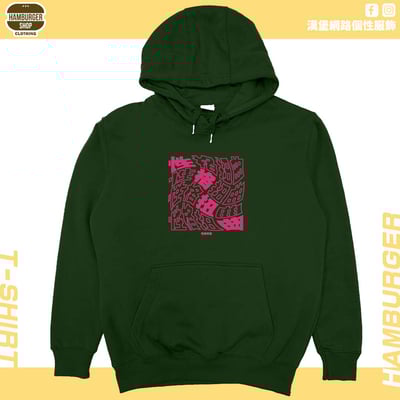 性格扭曲(帽T)Hamburger T-shirt shop11