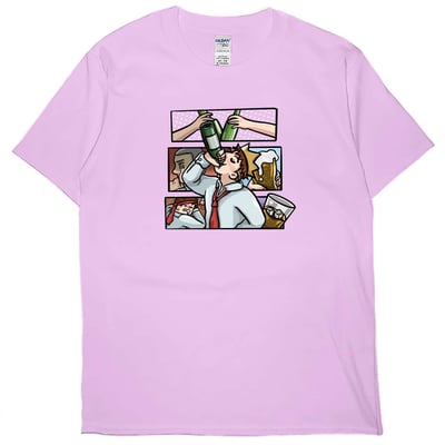 飲水日常(短T)Hamburger T-shirt shop(NEW)16