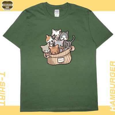 一堆貓一堆毛(短T)Hamburger T-shirt shop16