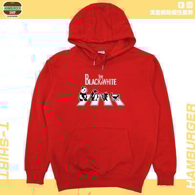 黑白動物(帽T)Hamburger T-shirt shop11