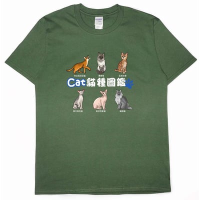 貓種圖鑑(短T)Hamburger T-shirt shop(NEW)16