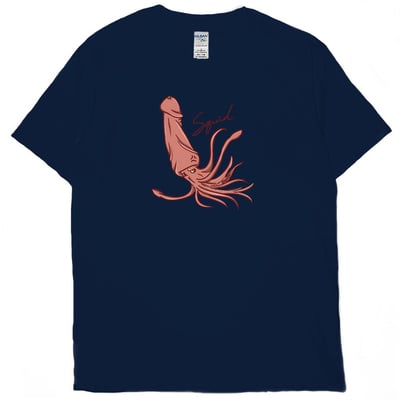 零碼出清 - 魷魚(短T) 藏青3XL1