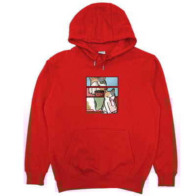 Comic Cat(帽T)Hamburger T-Shirt Shop9