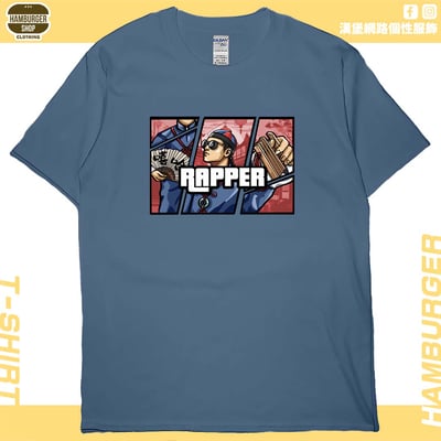 說唱歌手(短T)Hamburger T-shirt shop3