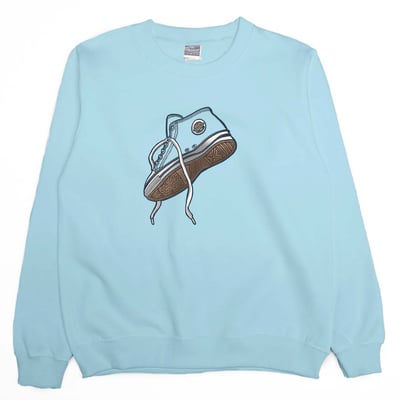 我的帆布鞋(大學T)Hamburger T-shirt shop1