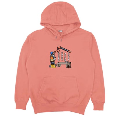 白日依山盡(帽T)Hamburger T-Shirt Shop13