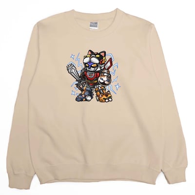 五貓合體(大學T)Hamburger T-Shirt Shop2