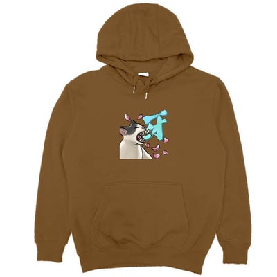 牙(貓)(帽T)Hamburger T-Shirt Shop7