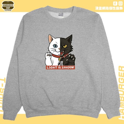 光與影(大學T)Hamburger T-shirt shop3