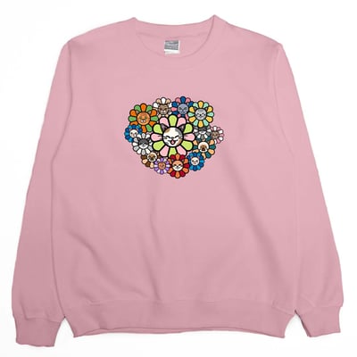 Cat flower(大學T)Hamburger T-Shirt Shop7