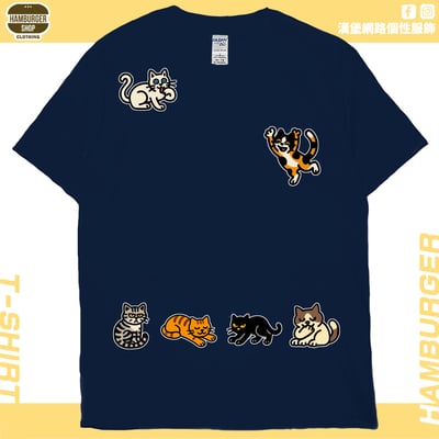 貓咪塗鴉(短T)Hamburger T-shirt shop19