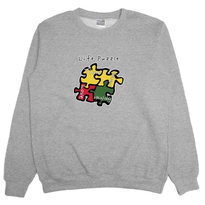 人生拼圖(大學T)Hamburger T-shirt shop4