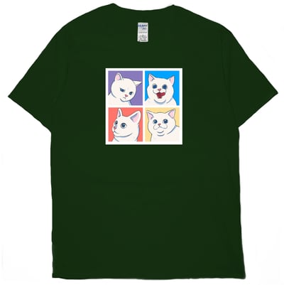 貓肖像(短T)Hamburger T-shirt shop10