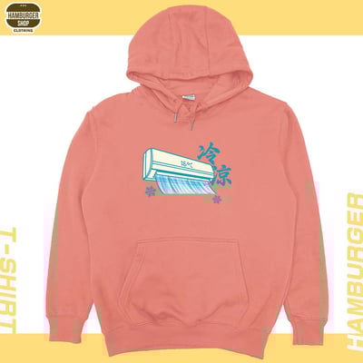 冷氣(帽T)Hamburger T-shirt shop11