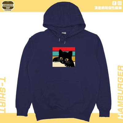 小黑貓(帽T)Hamburger T-shirt shop19