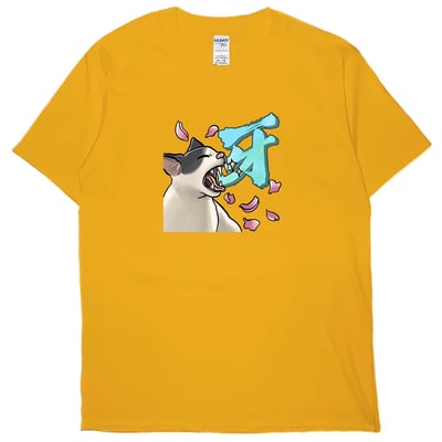 牙(貓)(短T)Hamburger T-shirt shop(NEW)13