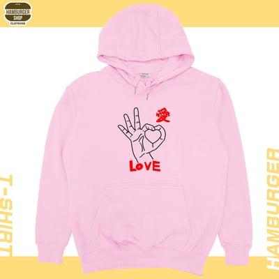 手指愛心(帽T)Hamburger T-shirt shop8