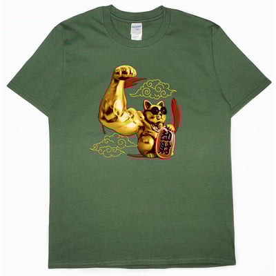 強力劫財貓(短T)Hamburger T-shirt shop14