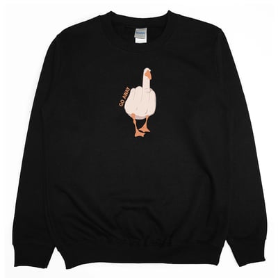 go away(大學T)Hamburger T-Shirt Shop1