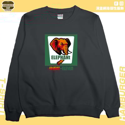 快看啊-ELEVEn(大學T)Hamburger T-shirt shop8