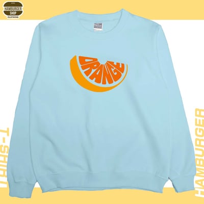ORANGE(大學T)Hamburger T-shirt shop4