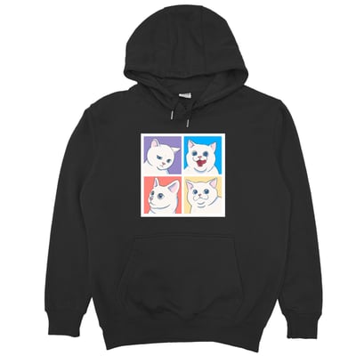 貓肖像(帽T)Hamburger T-Shirt Shop10