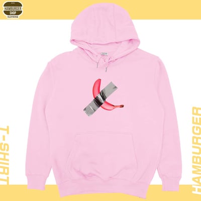 藝術香蕉(粉紅)(帽T)Hamburger T-shirt shop9