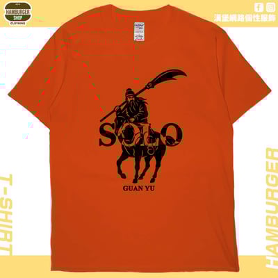 關羽SOLO(短T)Hamburger T-shirt shop17