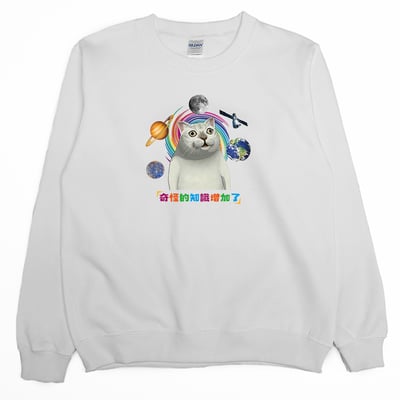 奇怪的知識增加了(大學T)Hamburger T-Shirt Shop1