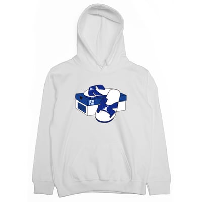 藍白AIR(帽T)Hamburger T-Shirt Shop1