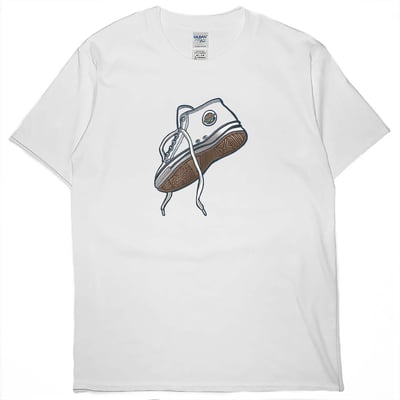 我的帆布鞋(短T)Hamburger T-shirt shop(NEW)1